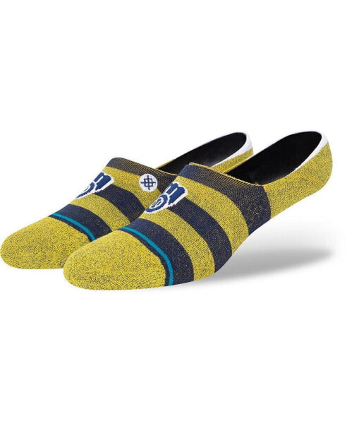 Men's and Women's Milwaukee Brewers Twist No-Show Socks