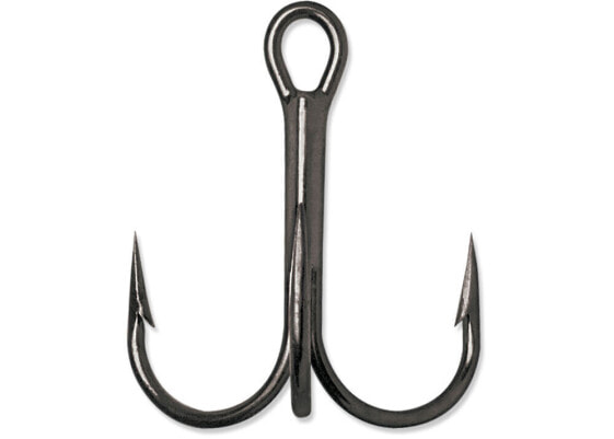 VMC 9650 BN ROUND BEND TREBLE HOOK--BLACK NICKEL--25 PACK-PICK YOUR SIZE