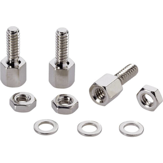 Renkforce RF-4538852 - Screw kit - Full thread - Silver