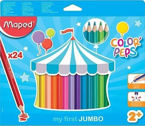 Maped Kredki Jumco Colorpeps Early Age 24 kolory MAPED