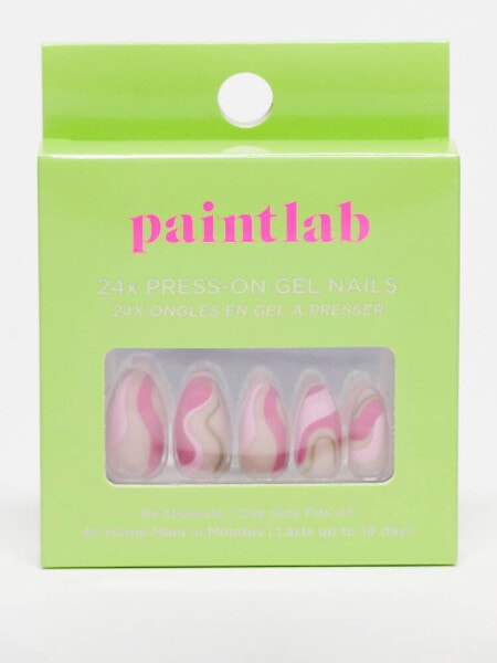 Paintlab False Nails - Pink Sherbert