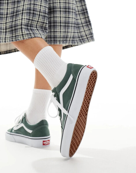 Vans – Old Skool – Mittelgrün Sneaker