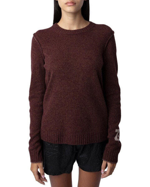 Zadig & Voltaire Source Pull Cashmere & Wool-Blend Sweater Women's