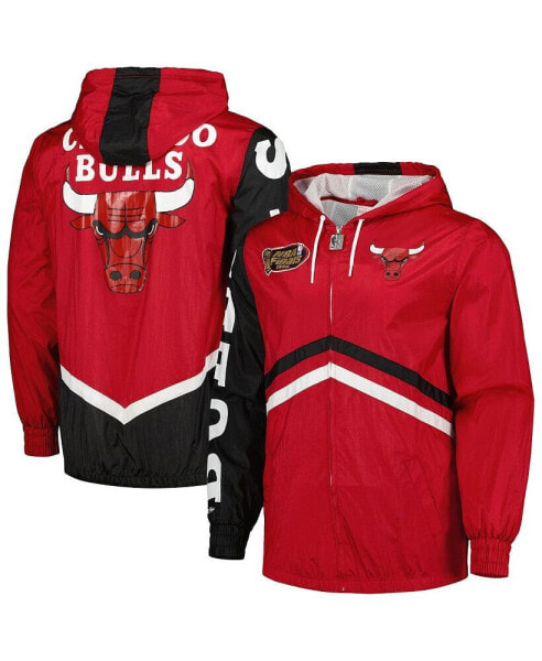 Men's Red Chicago Bulls Undeniable Full-Zip Windbreaker Jacket