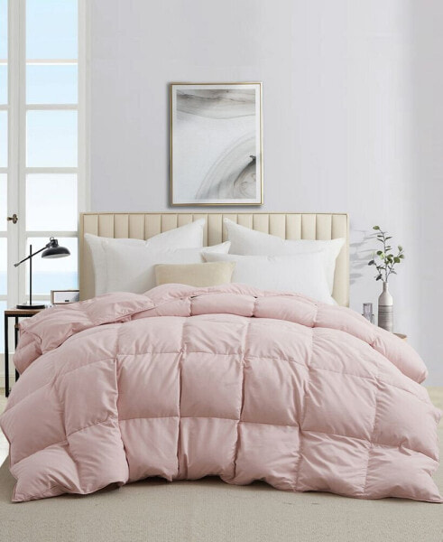 All Season Ultra Soft Goose Feather and Down Comforter, King