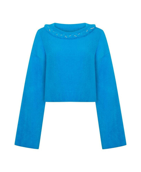 Women's Embellished Knit Sweater