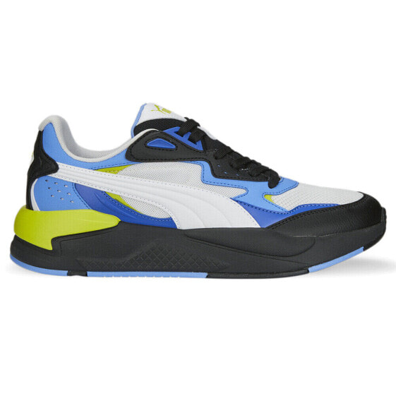 Puma XRay Speed Lace Up Mens Black, Blue, White Sneakers Casual Shoes 38463819