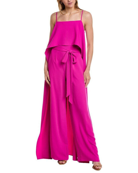 Black Halo Valeria Jumpsuit Women's Pink 4