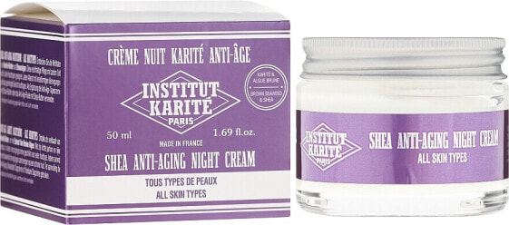 Anti-Aging Nachtcreme mit Sheabutter