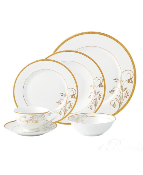 Dinnerware Bone China, Service for 4 by Set of 24