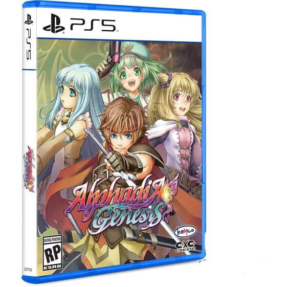 PLAYSTATION GAMES PS5 Alphadia Genesis Limited Run #08 Import