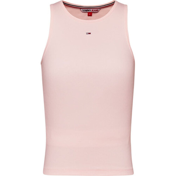 TOMMY JEANS Essential Rib sleeveless T-shirt