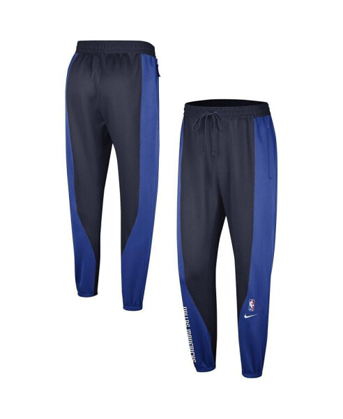 Men's Blue/Navy Dallas Mavericks 2023/24 Authentic Showtime Pants