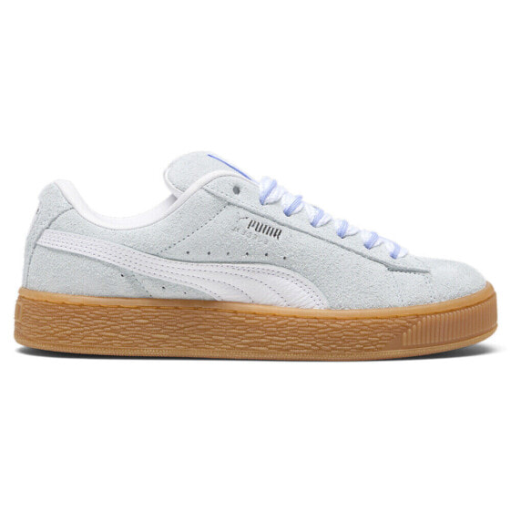 Puma Suede Xl Thick N Thin Lace Up Womens Blue Sneakers Casual Shoes 39832501