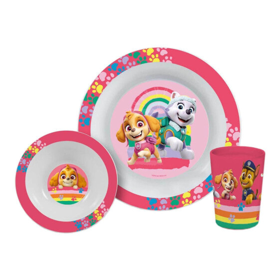 Frühstücksset Paw Patrol 3er Set