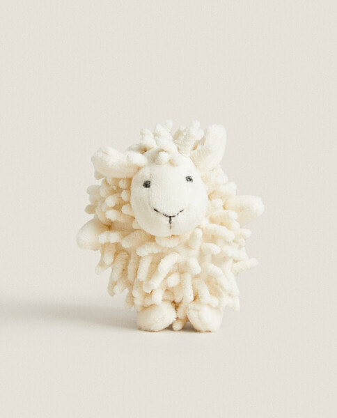 Children’s sheep soft toy rattle