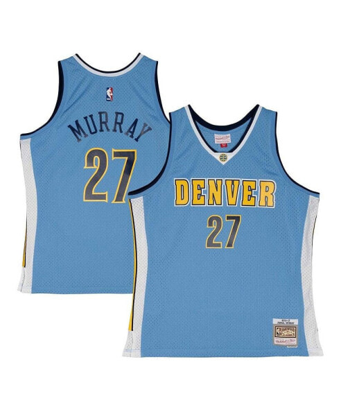 Mitchell Ness Men's Jamal Murray Powder Blue Denver Nuggets 2016/17 Throwback Swingman Jersey