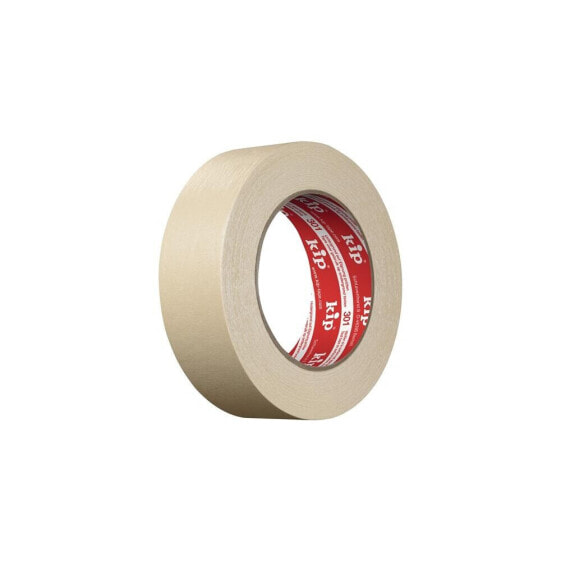 Kip Feinkrepp Extra 301 MASKING-TEC® leicht gekreppt natur Länge 50 m Breite 48 mm, VE: 20 Rolle