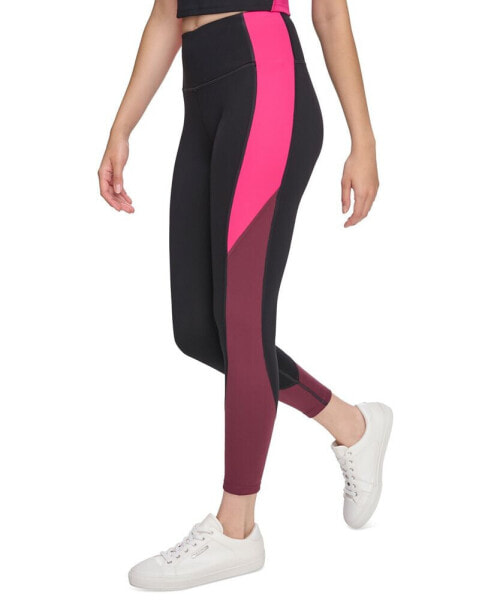 Women's Colorblock High-Waisted 7/8 Leggings