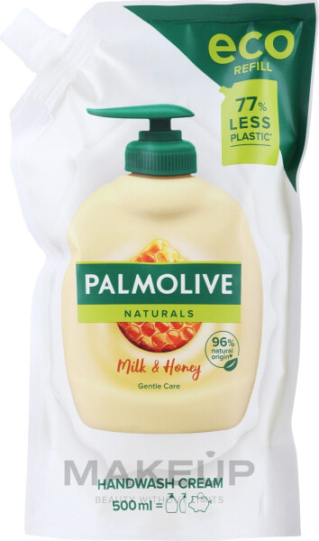 Flüssigseife Honig und Milch - Palmolive Naturel (Refill) 500 ml