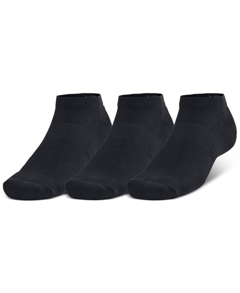 Men's Training Cotton 3-Pk. Moisture-Wicking Low-Cut Socks