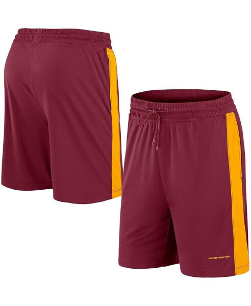 Men's Burgundy Washington Football Team Break It Loose Shorts