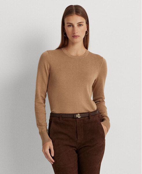 Women's Cotton-Blend Sweater