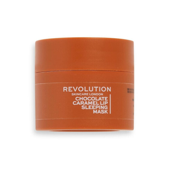 Revolution Skincare Lip Sleeping Mask Chocolate Caramel 10 g lippenbalsam für Frauen