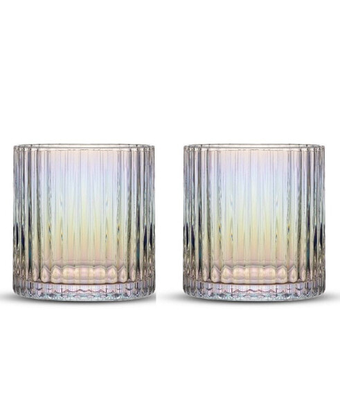 Christian Siriano Chroma Iridescent DOF Tumbler Glasses