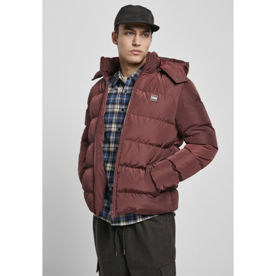 URBAN CLASSICS Hooded Puffer jacket