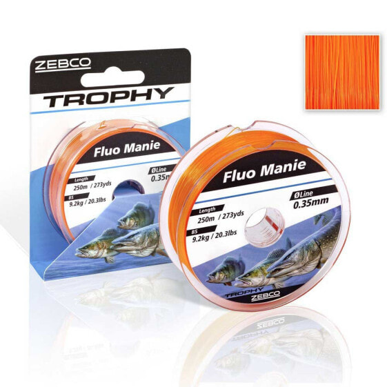 ZEBCO Trophy Manie Monofilament 250 m