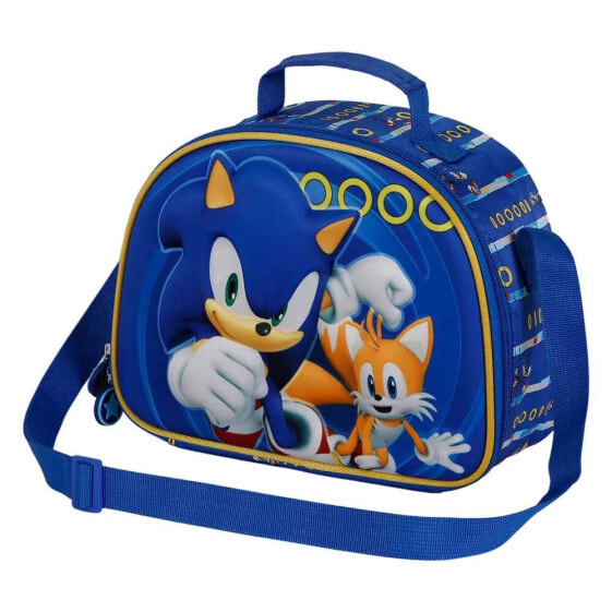 KARACTERMANIA Sonic The Hedgehog Sega Tails 3D Lunch Bag