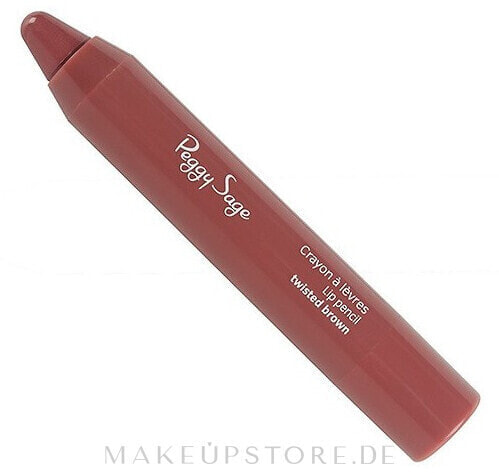 Lippenstift - Peggy Sage Lip Pencil Twisted brown