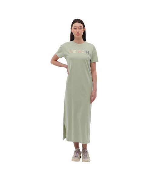 Women's Tussah Chest Logo T-Shirt Dress