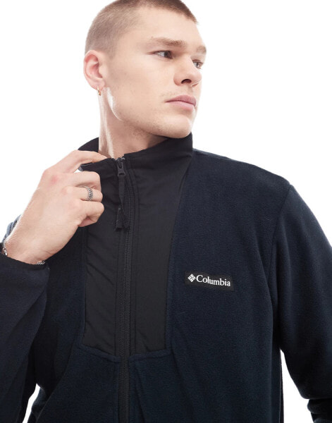 Columbia Sequoia Grove half zip fleece in black