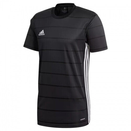 Camiseta Negra Campeon De Adidas Football-Negro