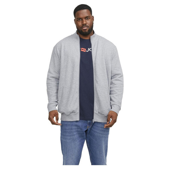 JACK & JONES Paulos Plus Size full zip sweatshirt