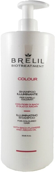 Shampoo für gefärbtes Haar mit Bachblüten und Arganöl - Brelil Bio Treatment Colour Illuminating Shampoo 250 ml