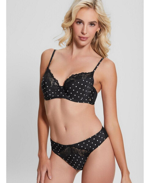 Women's Chantelle Polka Dot Balconette Bra