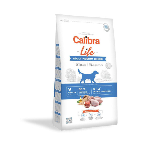 CALIBRA Life Adult Medium Breed Chicken 12kg Dog Food