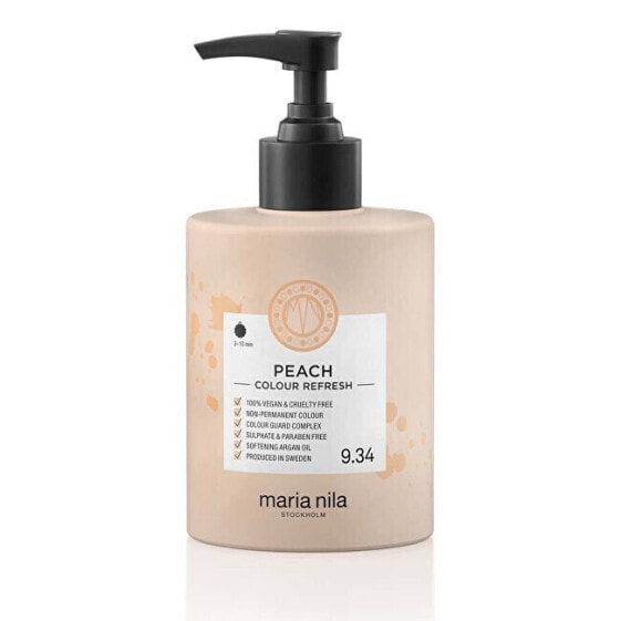 Gentle nourishing mask without permanent color pigments 9.34 Peach ( Colour Refresh Mask)