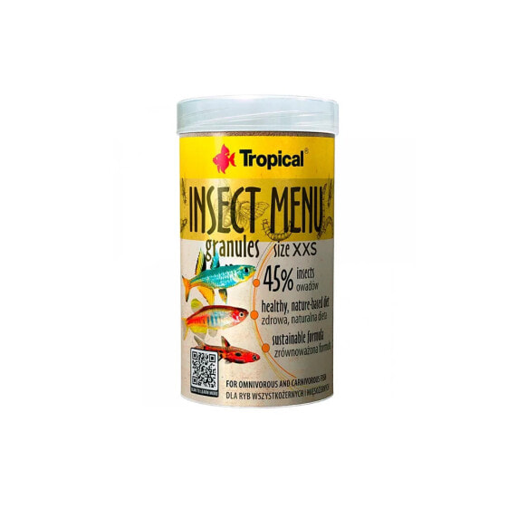 TROPICAL Insect Menu XXS 100ml granulate fish food