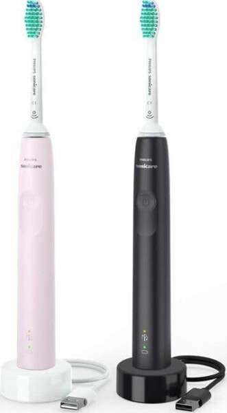 Szczoteczka Philips Sonicare 3100 HX3675/15 2 szt. Pink/Black