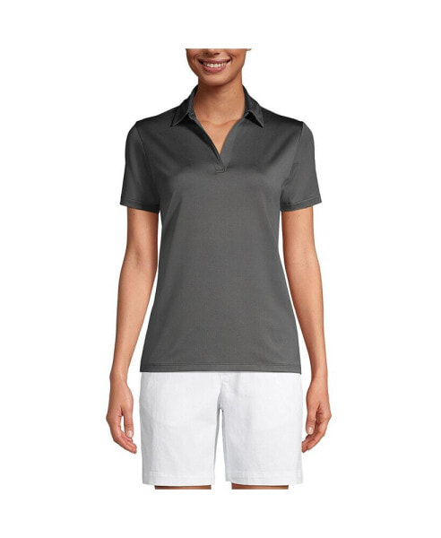 Women's School Uniform Short Sleeve Rapid Dry Sport Neck Polo Shirt