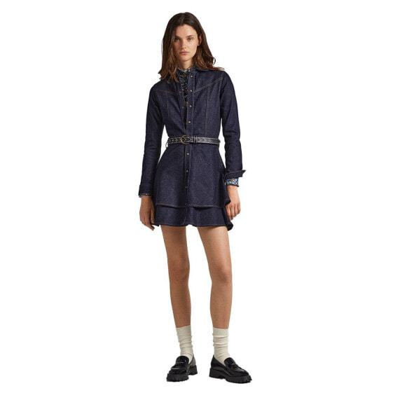 PEPE JEANS Cassia Long Sleeve Dress