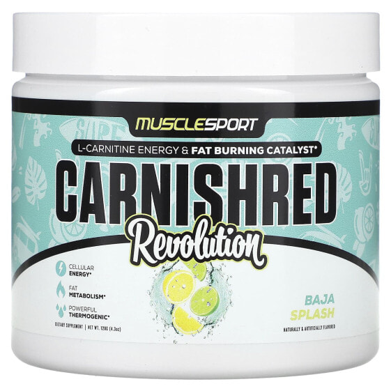 Carnishred, Revolution, Baja Splash, 4.3 oz (120 g)