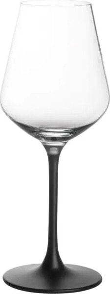 Villeroy & Boch Villeroy & Boch Manufacture Rock red wine glass, Red wine glass, Flute glass, Crystal, Glass, Black, Transparent, 470 ml, 9.6 cm