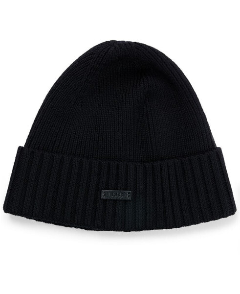 Men's Ribbed Beanie Hat