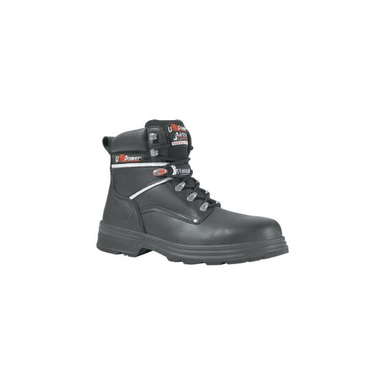 U.power Sicherheitsstiefel Performance Größe 43 schwarz S3 SRC CI EN ISO 20345 Glattleder