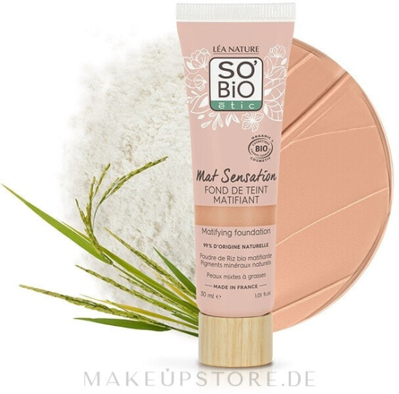 So'Bio Etic Mat Sensation - So'Bio Etic Mat Sensation 20 - Rose Beige